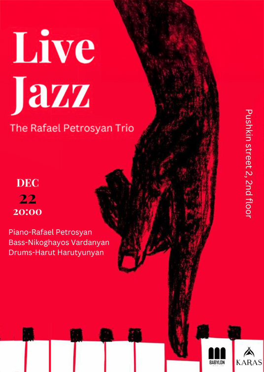 Live Jazz, The Rafael Petrosyan Trio